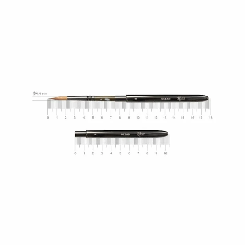 Akvarel üçün fırça Rosa Travel Brush Ocean 168 №6 Akvarel üçün fırça Rosa Travel Brush Ocean 168 №6