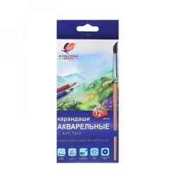 Набор акварельных карандашей Луч Классика Цвета, 12 цветов