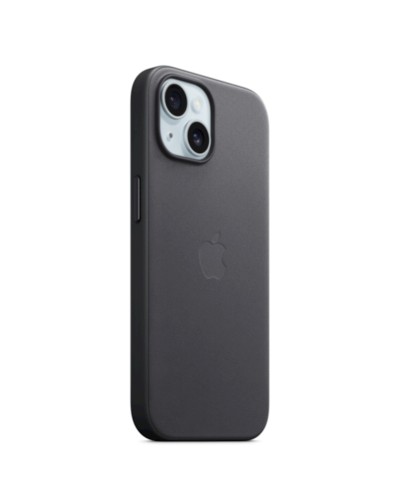 Çexol Apple FineWoven Case with MagSafe - Black Model A3132 iPhone 15 üçün (MT393ZM/A)