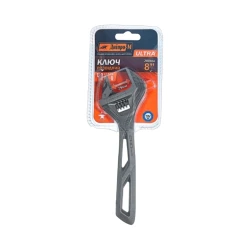 Ключ разводной Dnipro-M 76838001, хромованадиевая сталь, серый Ключ разводной Dnipro-M 76838001, хромованадиевая сталь, серый