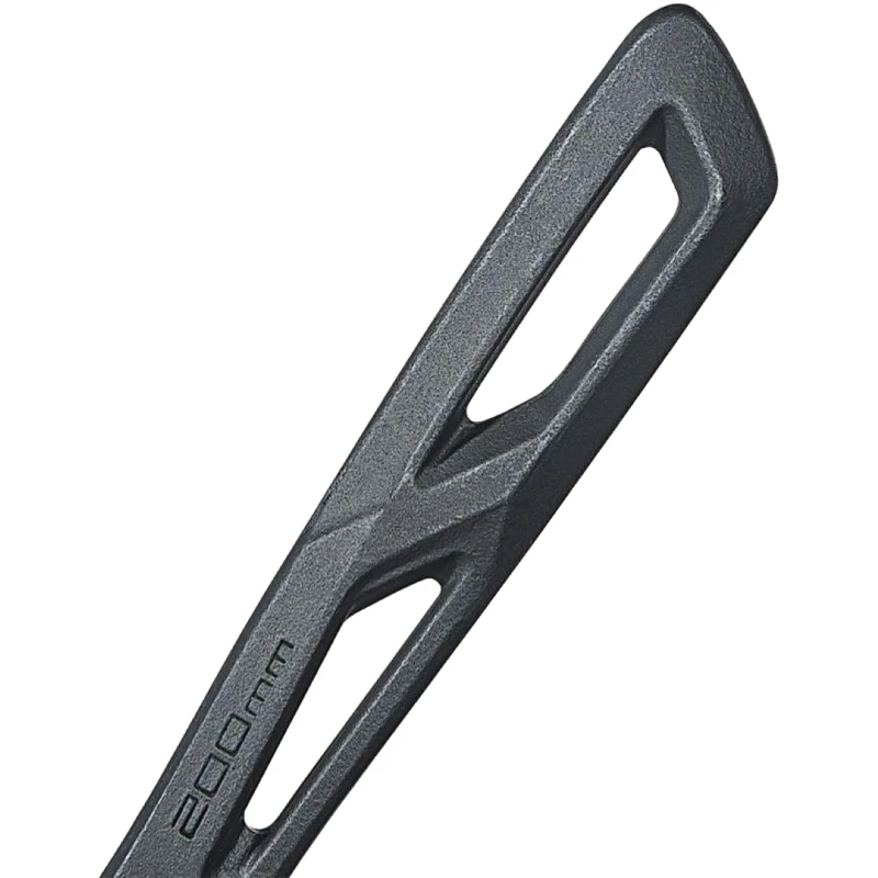 Ключ разводной Dnipro-M 76838001, хромованадиевая сталь, серый