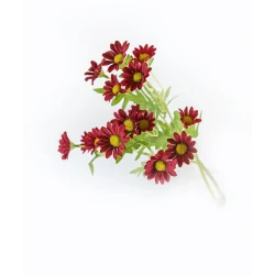 Искусственный цветок Hom-me 102830 Ромашка, 60 см, красный