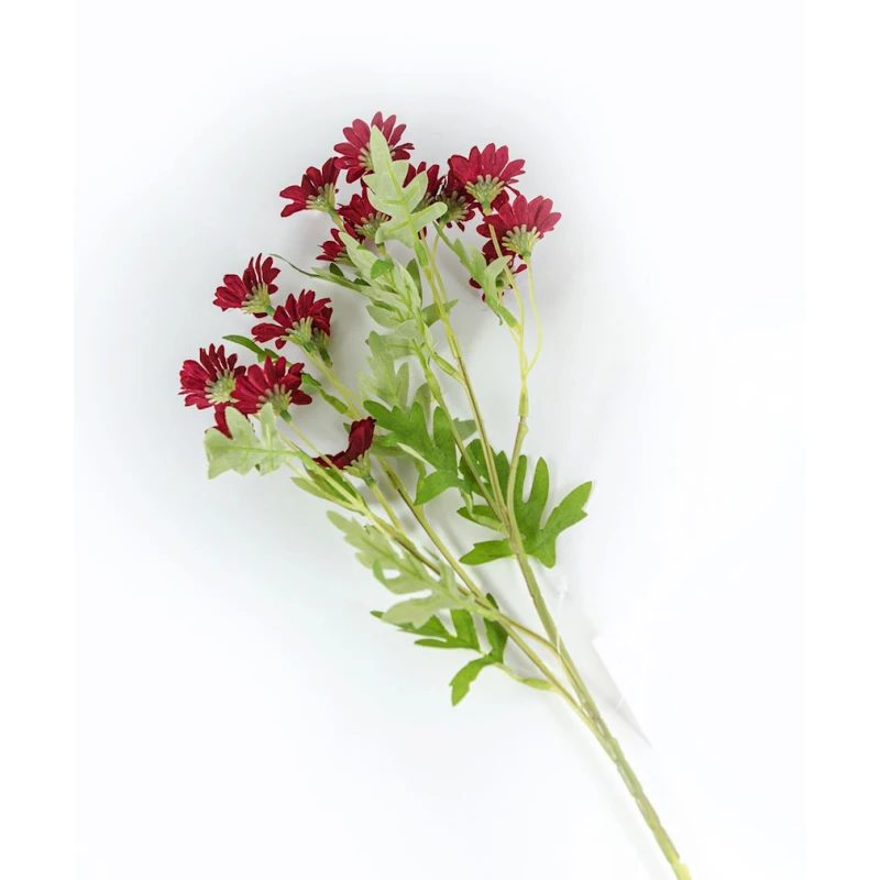 Искусственный цветок Hom-me 102830 Ромашка, 60 см, красный