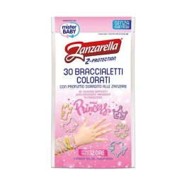 Ароматные браслеты от комаров Zanzarella Z-Protection Magic Princess для девочек Ароматные браслеты от комаров Zanzarella Z-Protection Magic Princess для девочек