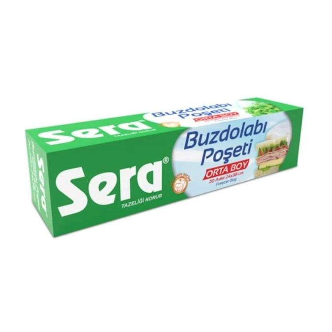 Пакет для заморозки Sera, 24х38 см, 20 шт Пакет для заморозки Sera, 24х38 см, 20 шт