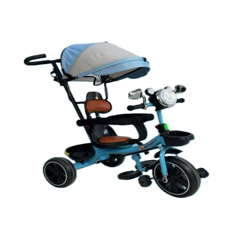 Uşaqlar üçün üçtəkərli velosiped BB-270, 3-5 yaş, mavi