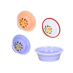 Миска Irak Plastik BD720, круг, 2000 мл, пластик, в ассортименте