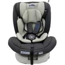 Uşaq üçün avtomobil oturacağı Kidilo G406, boz, 9+ ay