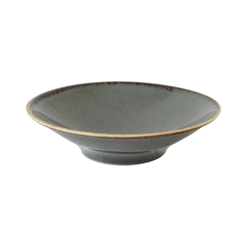 Тарелка глубокая Porland Seasons 04ALM002765, 20 см, фарфор, серый