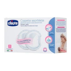 Антибактериальные прокладки для груди Chicco, 60 шт Антибактериальные прокладки для груди Chicco, 60 шт