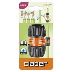 Универсальный коннектор Claber Ergogrip 1/2”-5/8”-3/4'' 8565 Универсальный коннектор Claber Ergogrip 1/2”-5/8”-3/4'' 8565