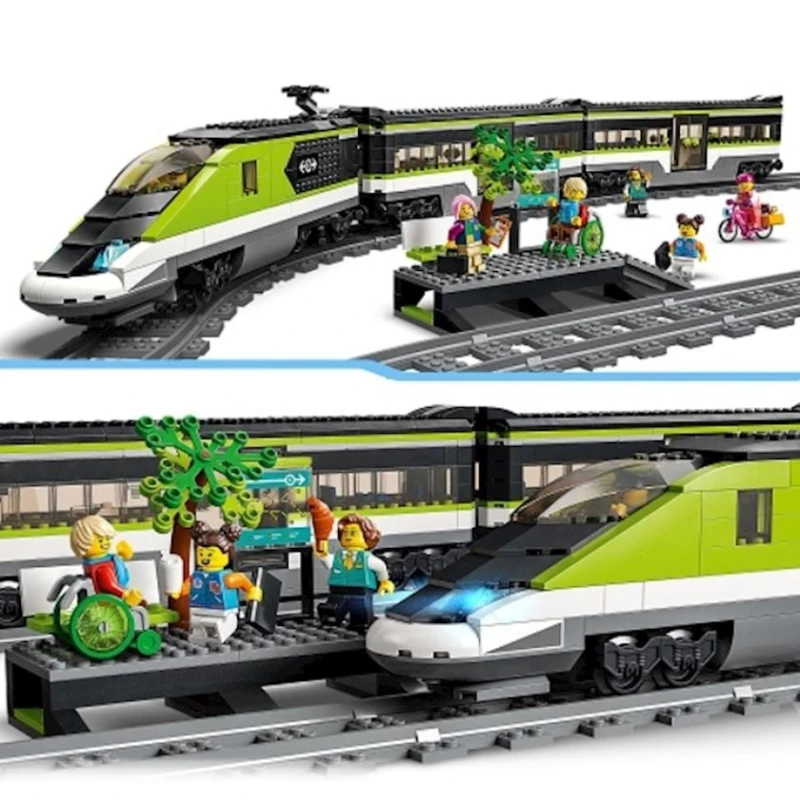 Конструктор Express Passenger Train 60337, 7+ лет,739 элементов