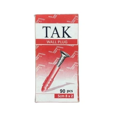 Дюбель TAK 5x50 мм, пластик/оцинкованная сталь, 90 шт Дюбель TAK 5x50 мм, пластик/оцинкованная сталь, 90 шт