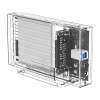 Sərt disklər üçün korpus Orico Transparent Series 2259U3 2 bölməli