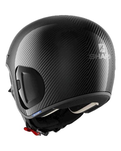 Motosikl dəbilqəsi Shark S-Dark 2 Carbon Skin, ölçü M, qara