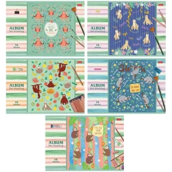 Альбом для рисования Hatber Ленивцы, А4, 16 листов