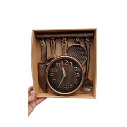 Divar saatı Bayramov Group SS-178, bürünc, 30 sm