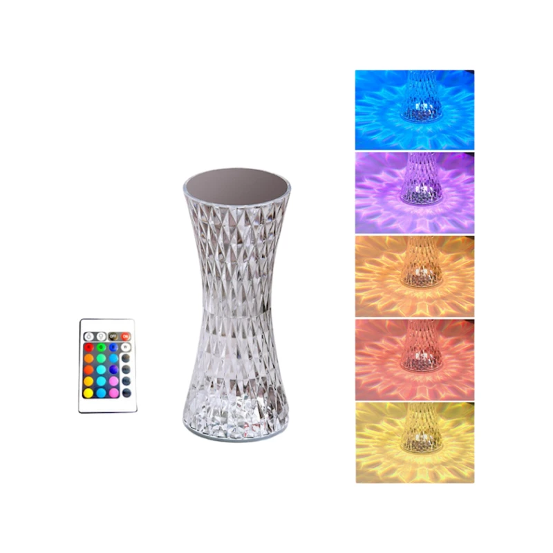 Настольный светильник, 19x8 см, белый