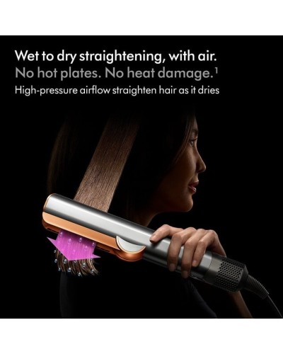 Saç üçün düzləşdirici Dyson AirStrait HT01 Jasper/Plum