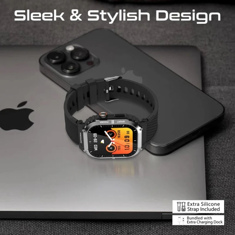 Умные часы Promate XWatch-SL Black Умные часы Promate XWatch-SL Black