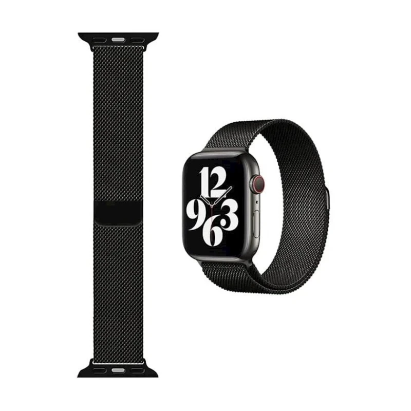 Ремешок для Apple Watch WiWU Milano Watch Band 42/44 мм, 255 мм, Black
