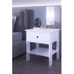 Тумба Art Mebel Art_tumba_76, ламинат, белая, 60x40x40 см Тумба Art Mebel Art_tumba_76, ламинат, белая, 60x40x40 см