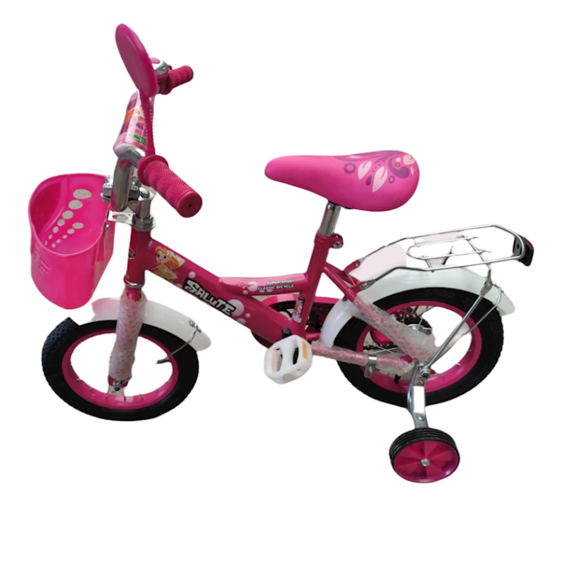 İkitəkərli uşaq velosipedi Salute 12x, 3-5 yaş, çəhrayı İkitəkərli uşaq velosipedi Salute 12x, 3-5 yaş, çəhrayı