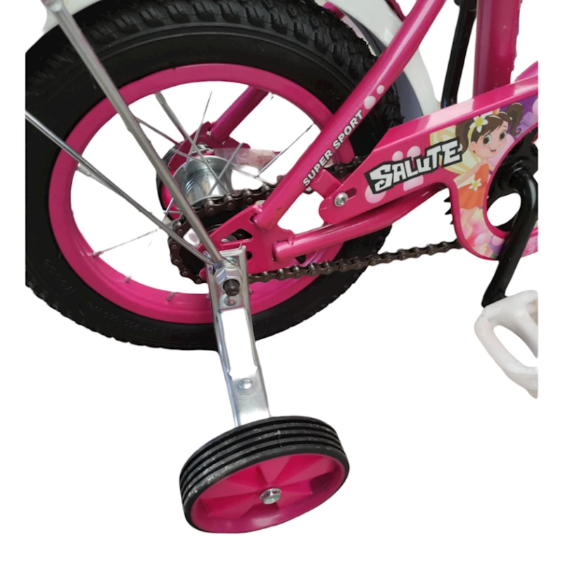 İkitəkərli uşaq velosipedi Salute 12x, 3-5 yaş, çəhrayı İkitəkərli uşaq velosipedi Salute 12x, 3-5 yaş, çəhrayı