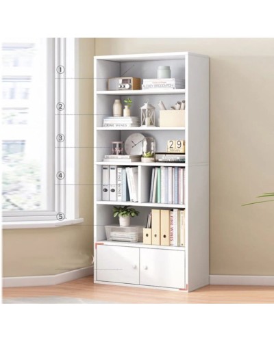 Stellaj HS Group 002, ağ, LDSP, 162x24x60 sm