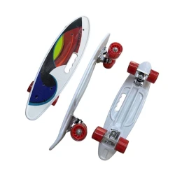 Скейтборд KayKay 3144-M63 разноцветный, 63 см Скейтборд KayKay 3144-M63 разноцветный, 63 см