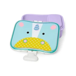 Контейнер для еды Zoo Unicorn, фиолетовый, 3+ лет