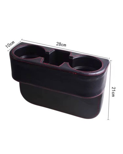 Avtomobil üçün orqanayzer avto740, qara-qırmızı, plastik