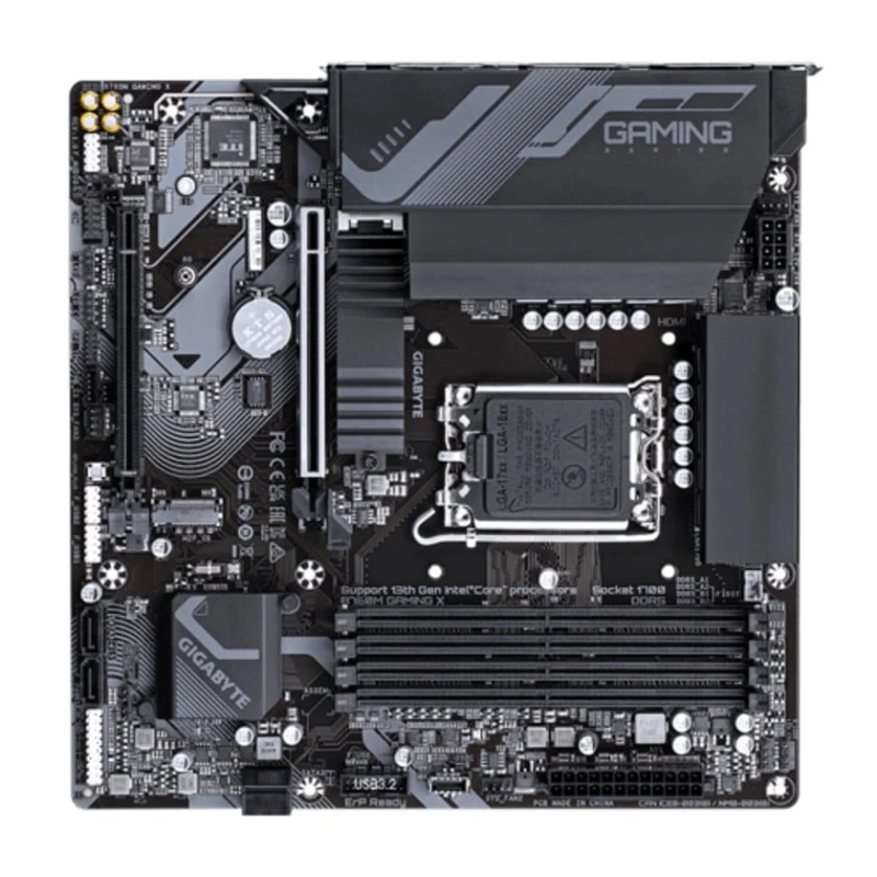 Материнская плата Gigabyte B760M GAMING X Intel LGA1700 Материнская плата Gigabyte B760M GAMING X Intel LGA1700