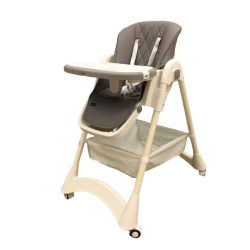 Детский стульчик для кормления Burbay TB-8811 azr924, коричневый