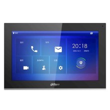 10 düymlü videodomofon IP monitoru Dahua VTH5441G, Qara