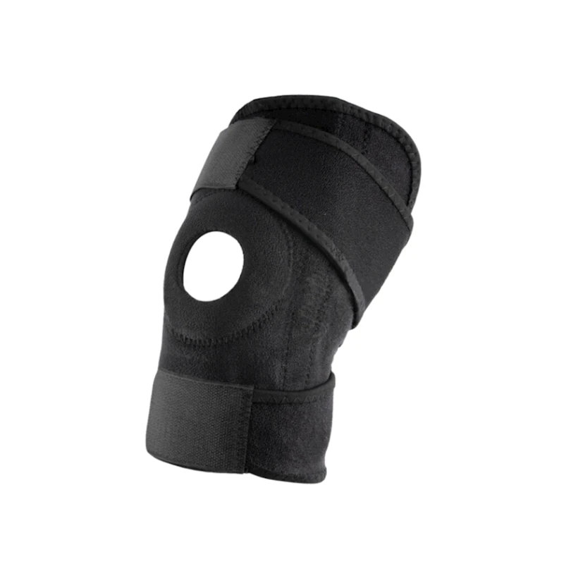 Суппорт колена 1116, черный, неопрен