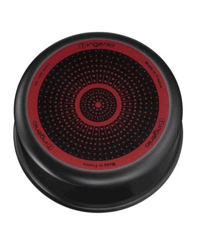 Qab-qacaq dəsti Tefal İngenio Titanium, 12 əşya, 20/22/24/26 sm, qapaqla, qara