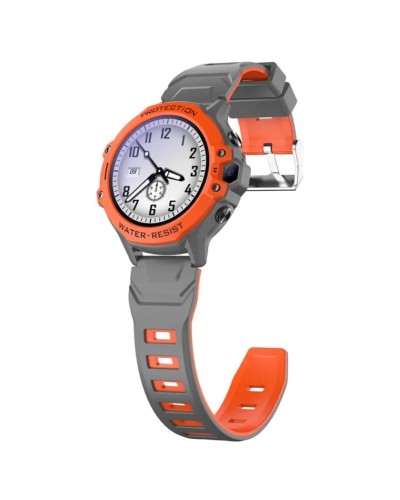 Uşaqlar üçün ağıllı saat Wonlex CT04 Pro Orange/Grey
