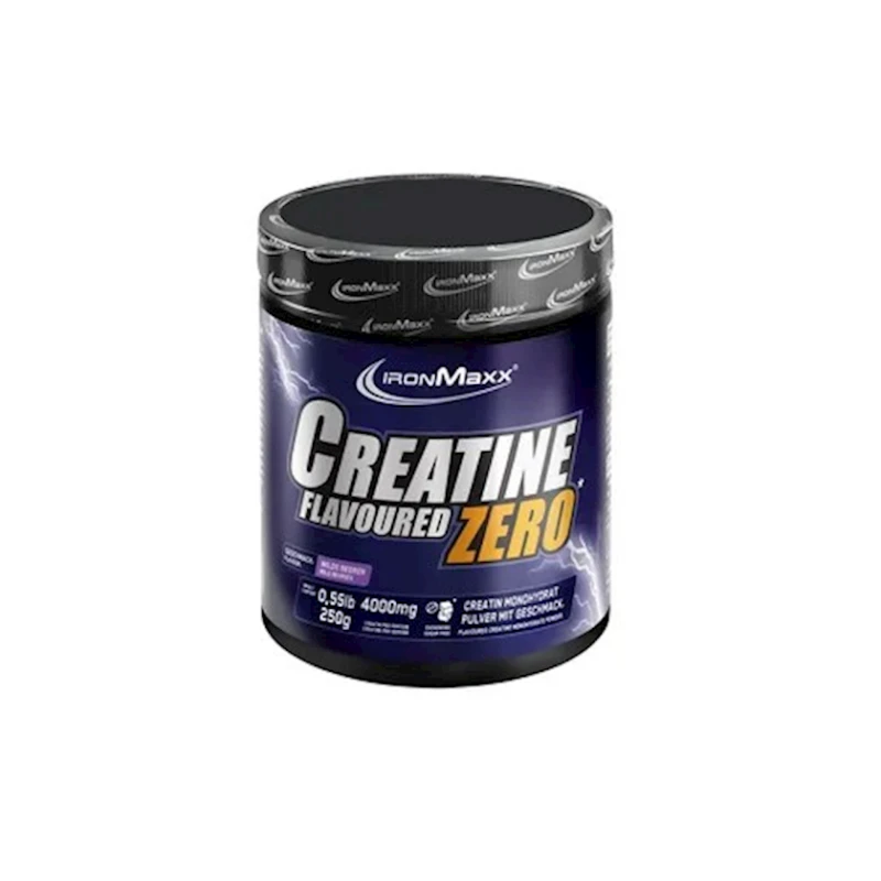 Креатин IronMaxx Flavoured Zero, Лесные ягоды, 250 г Креатин IronMaxx Flavoured Zero, Лесные ягоды, 250 г