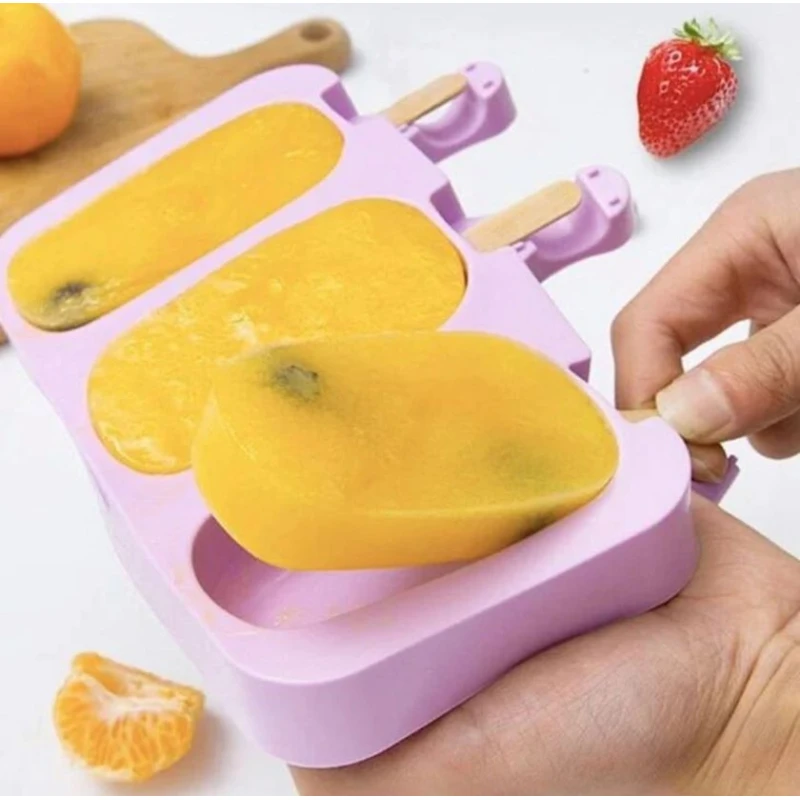 Форма для льда 736690, силикон, фиолетовая Форма для льда 736690, силикон, фиолетовая