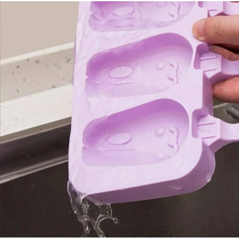 Форма для льда 736690, силикон, фиолетовая Форма для льда 736690, силикон, фиолетовая