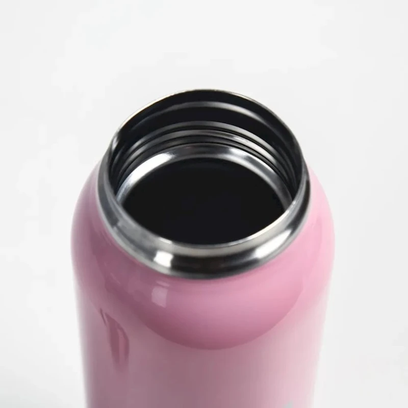 İdman su qabı Sport TS-726, 5,5х23 sm, çəhrayı/gümüşü, 500 ml