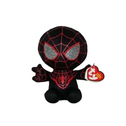 Мягкая игрушка Miles Morales Spiderman Marvel Beanie Baby, 14.5 см