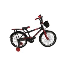 Uşaq velosipedi 400, 6-9 yaş (qara/qırmızı)