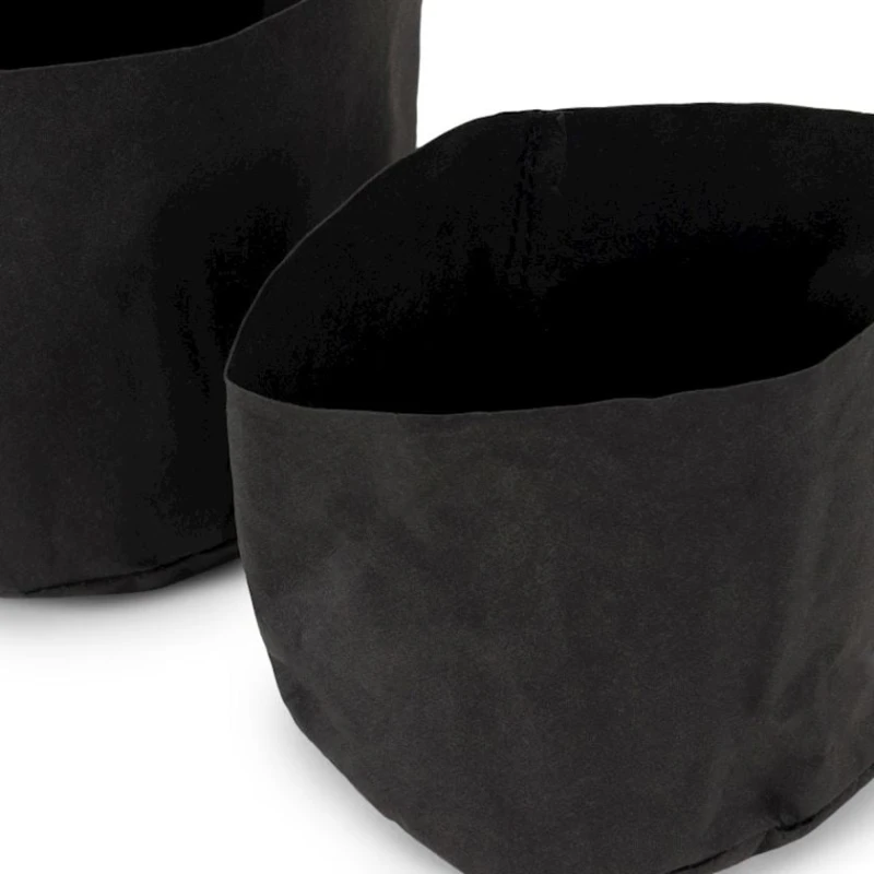 Корзина для хранения Compactor Home Ecologik Baskets, 15x12x13 см, бумага, 2 шт, черная