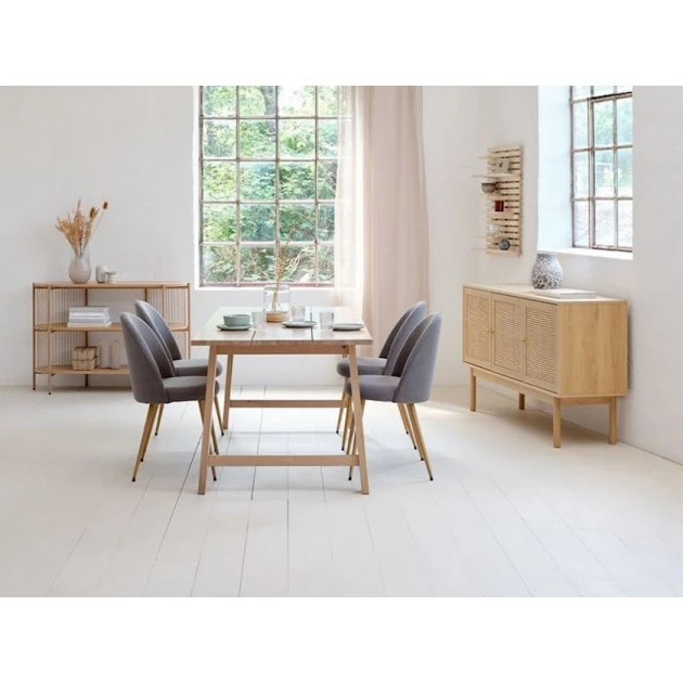 Полка настенная JYSK Kettinge, 60x80x17 см, массив павловния, коричневый Полка настенная JYSK Kettinge, 60x80x17 см, массив павловния, коричневый