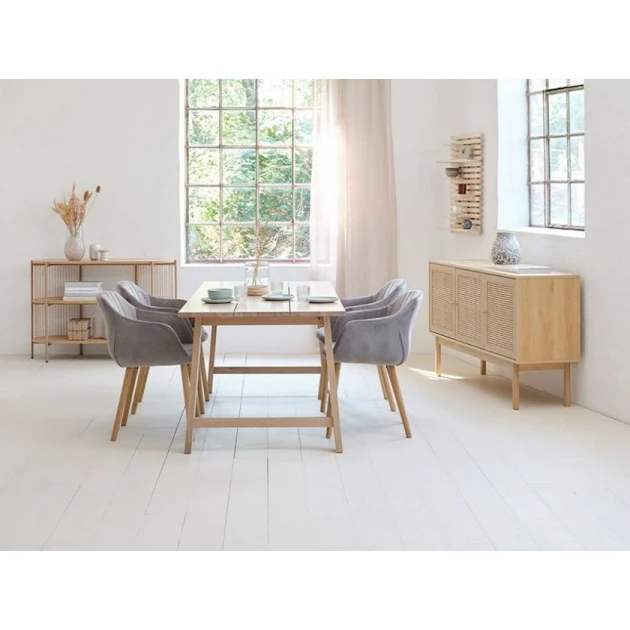 Полка настенная JYSK Kettinge, 60x80x17 см, массив павловния, коричневый Полка настенная JYSK Kettinge, 60x80x17 см, массив павловния, коричневый