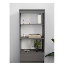 Stellaj 3563_L-M 23563_ShkafMiniGray, 60x34x180 sm, LDSP, boz