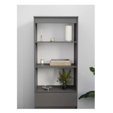 Stellaj 3563_L-M 23563_ShkafMiniGray, 60x34x180 sm, LDSP, boz
