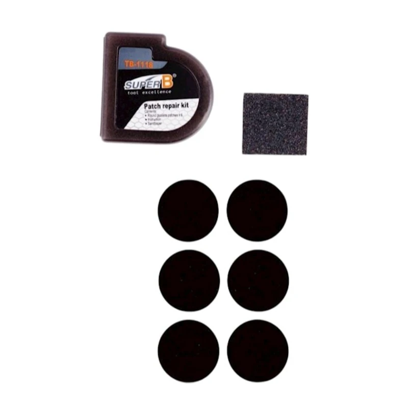 Пластырь для шин велосипеда, черный